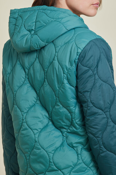 CAMPERA NYLON GLORA RUSTY Verde