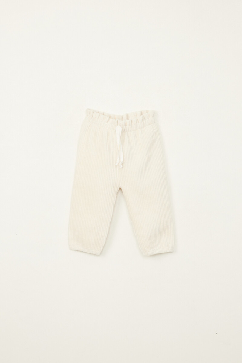 Pantalón de pana Beige
