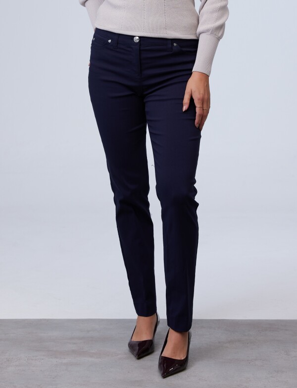 Pantalon Slim AZUL