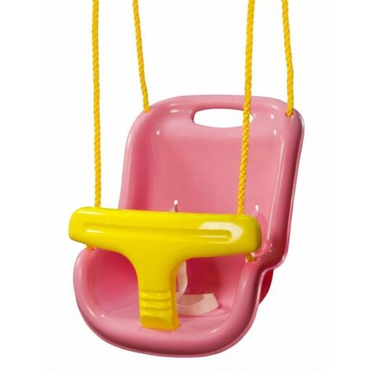 Hamaca Bebe Plástica con Cinto - Rosa 