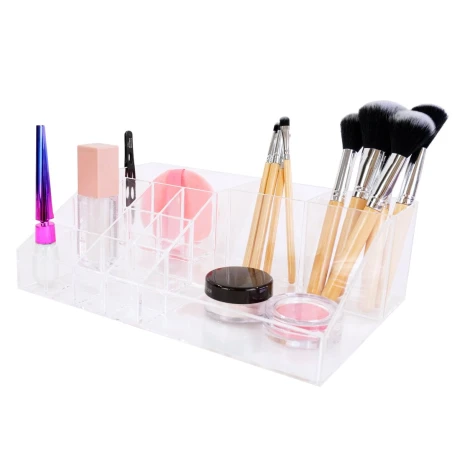 Organizador de cosmeticos de acrilico grande Organizador de cosmeticos de acrilico grande