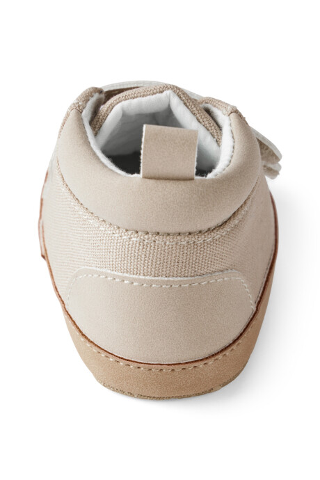 Championes botita con velcro Sin color