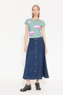 POLLERA KEITH Azul