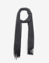 Bufandas Special Price Bufanda Con Flecos - Negro