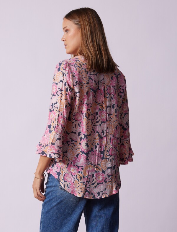 Blusa Flores ROSA/MULTI