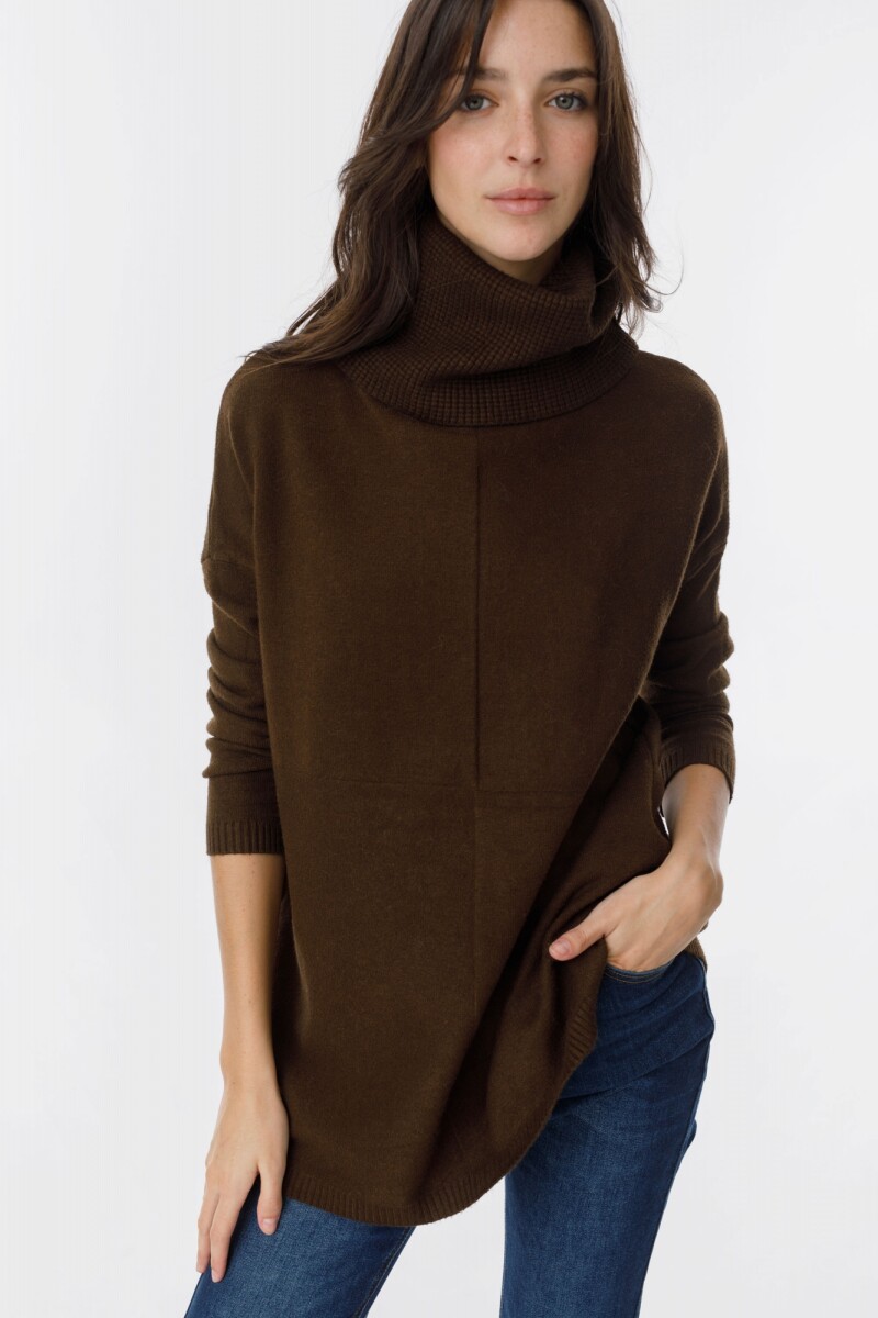 Sweater Damero - Chocolate 