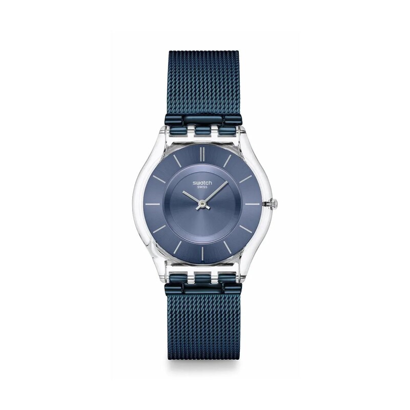 Reloj Swatch SS08K120M Cool Skies de acero Azul
