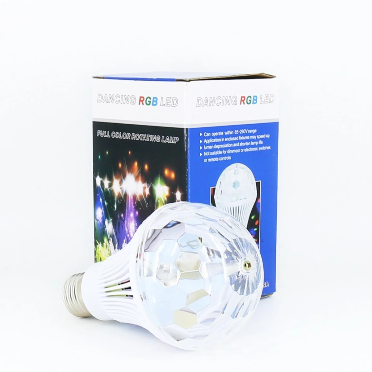 Lampara Luz Disco de Color con Movimiento Rgb 