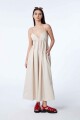 VESTIDO Beige
