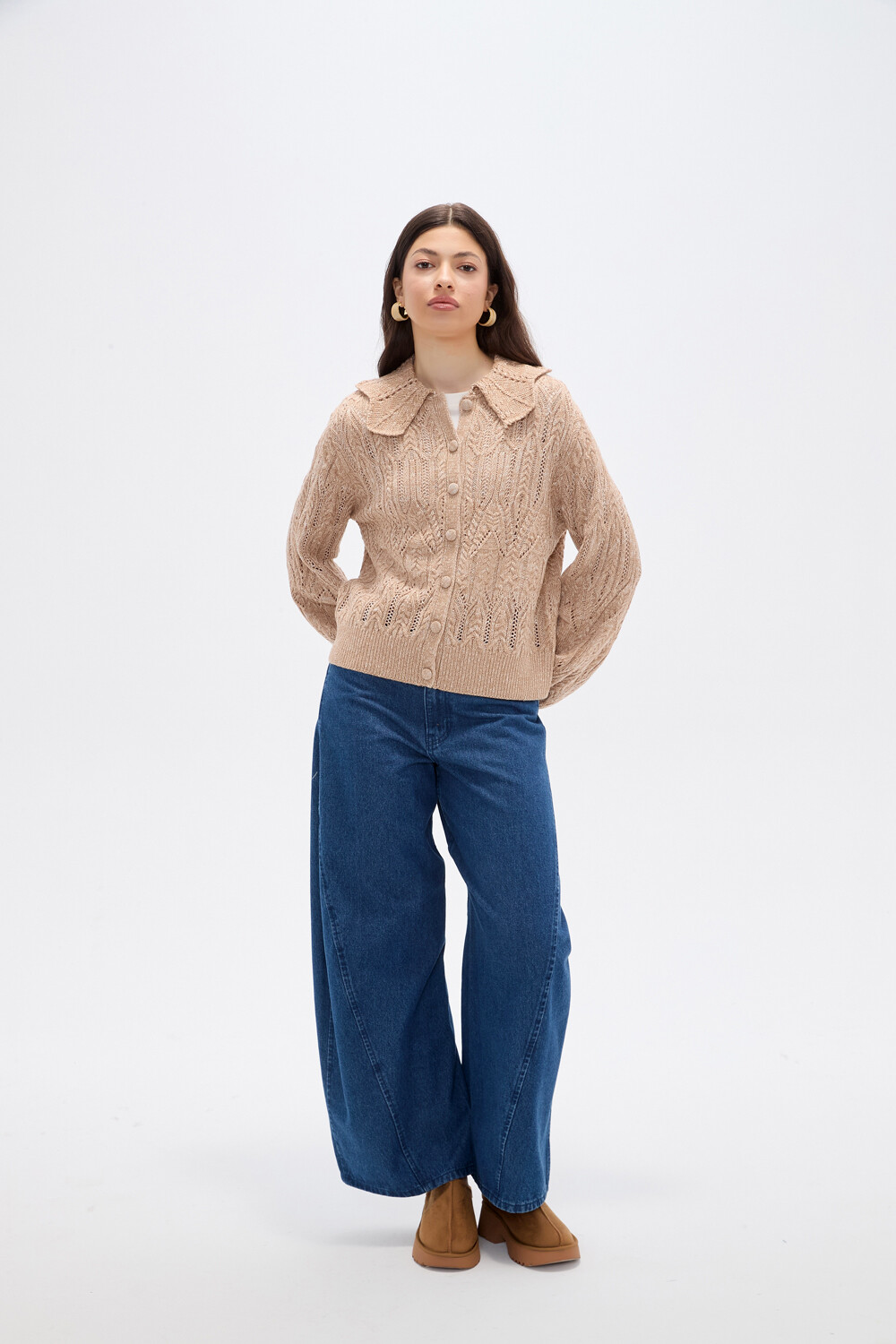 Cardigan Nerua Crudo / Natural