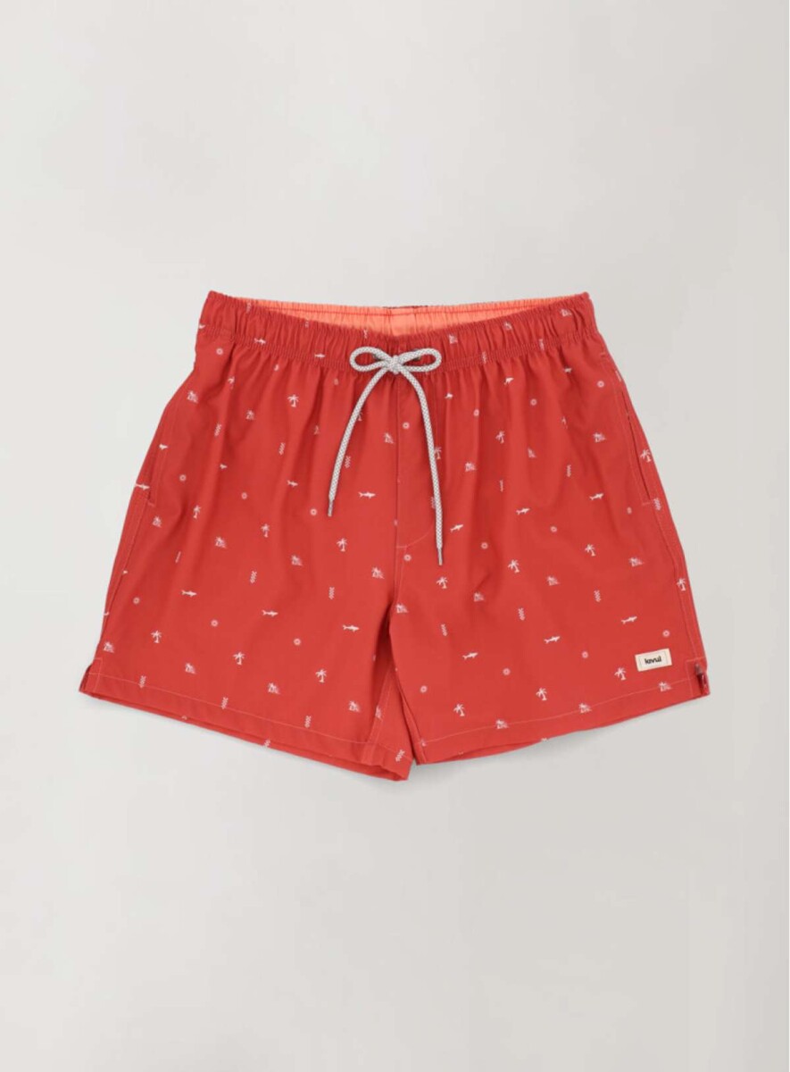 Short 4way stretch - Terracota 