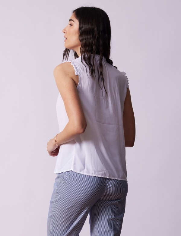 Blusa Gasa BLANCO