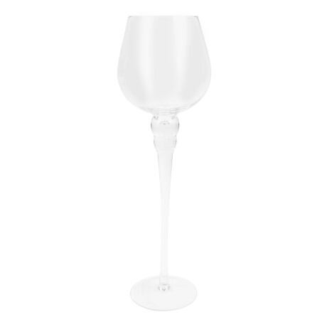 Candelabro de vidrio tipo copa Candelabro de vidrio tipo copa