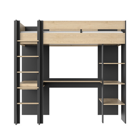 Cama alta DUPLEX NATURAL - UNICO