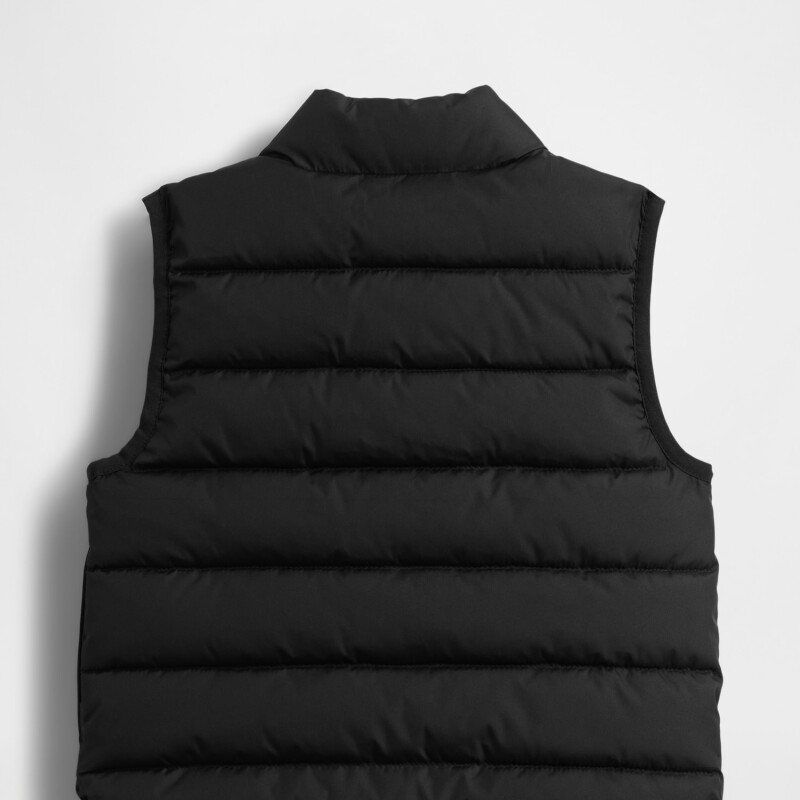 V-FRCH PUFFER VEST BLACK 1