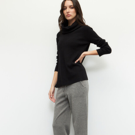 PANTALON TEDY Gris Melange