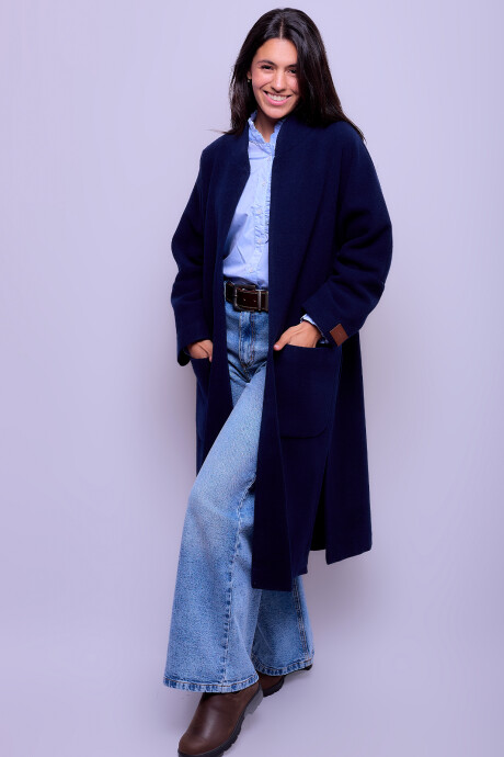 Capa Cuello Mao Azul