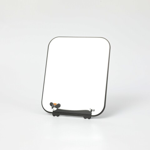 ESPEJO DE MAQUILLAJE CUADRADO MINIMALISTA (NEGRO) ESPEJO DE MAQUILLAJE CUADRADO MINIMALISTA (NEGRO)
