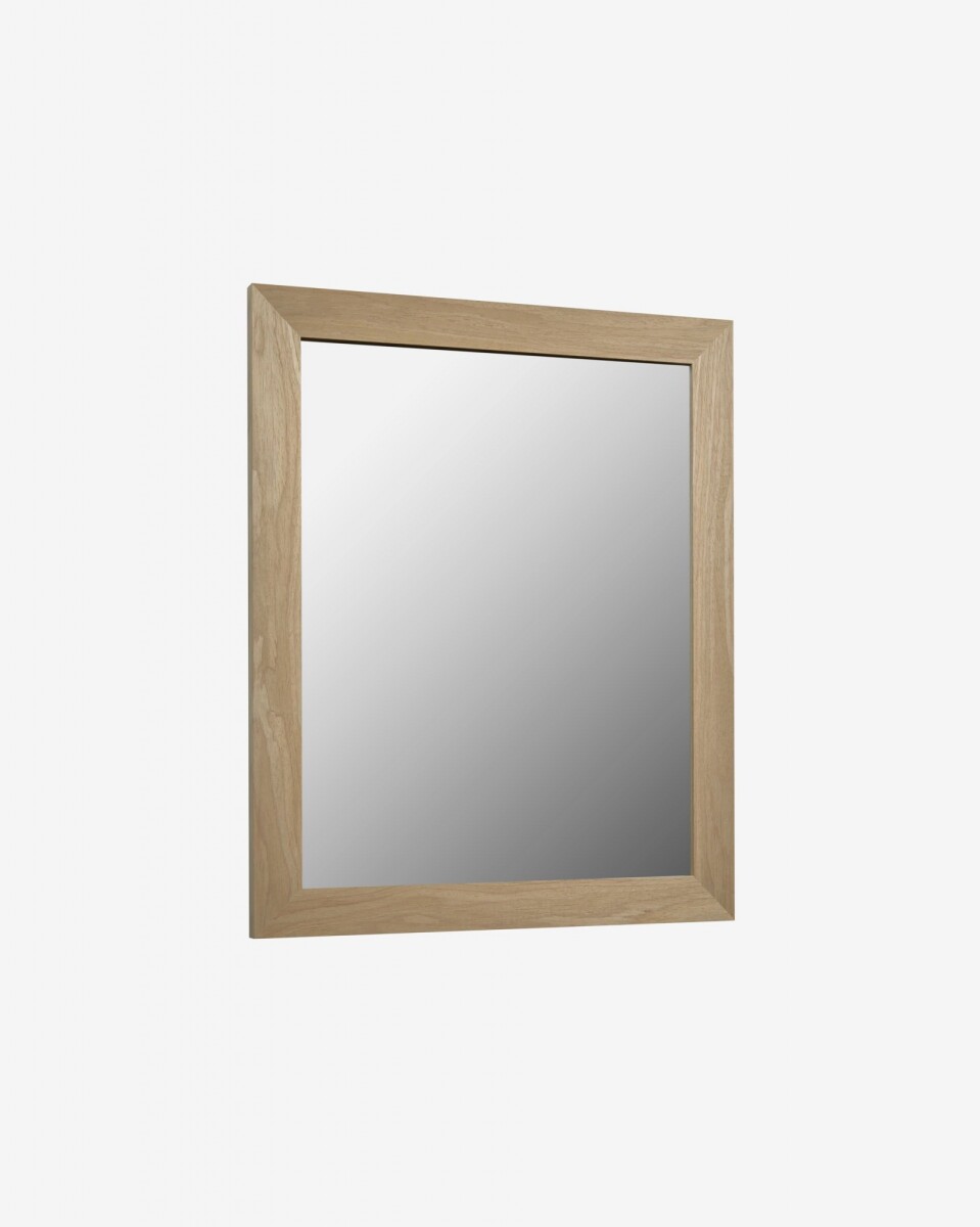 Espejo Nerina 47 x 57,5 cm con acabado natural 