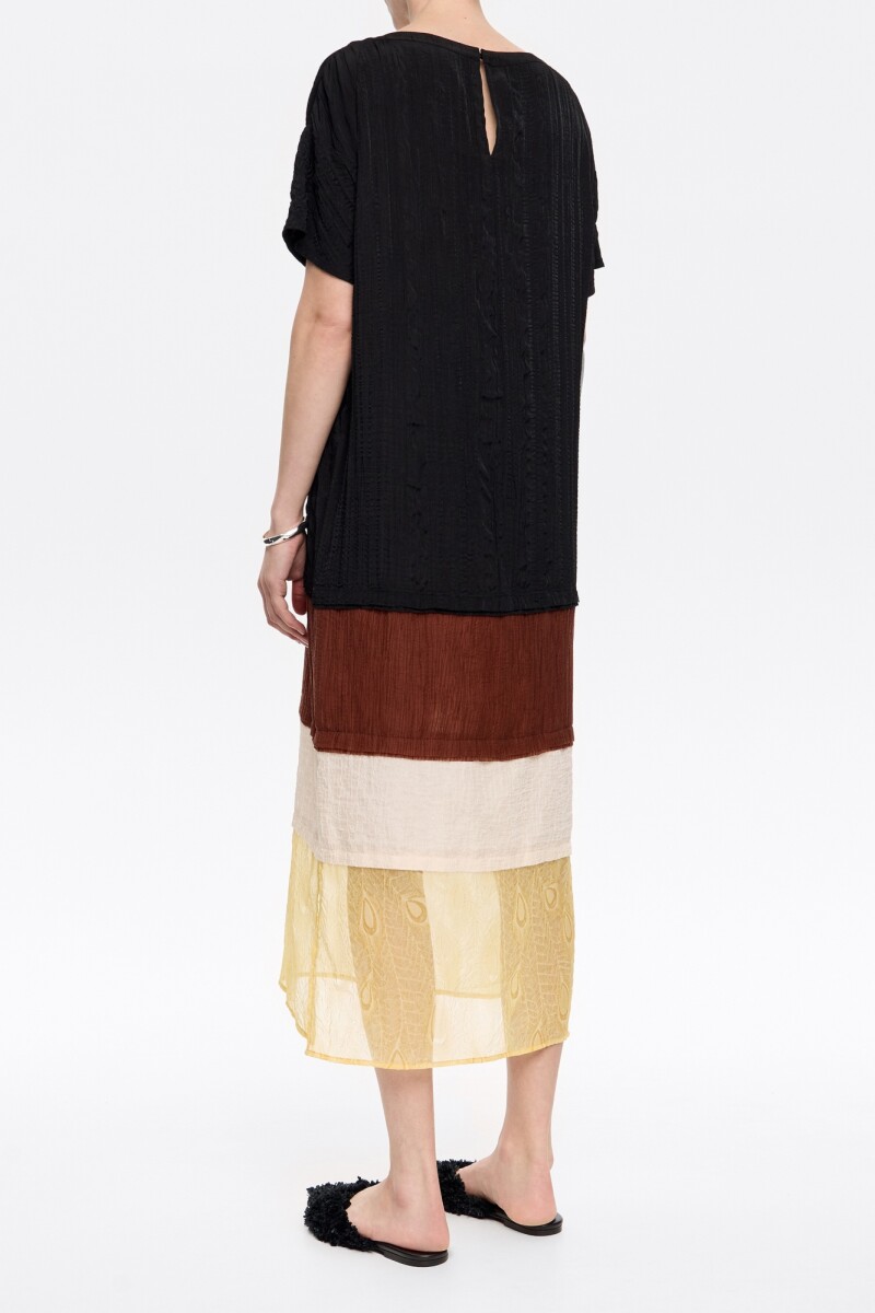 VESTIDO RELAXED Negro