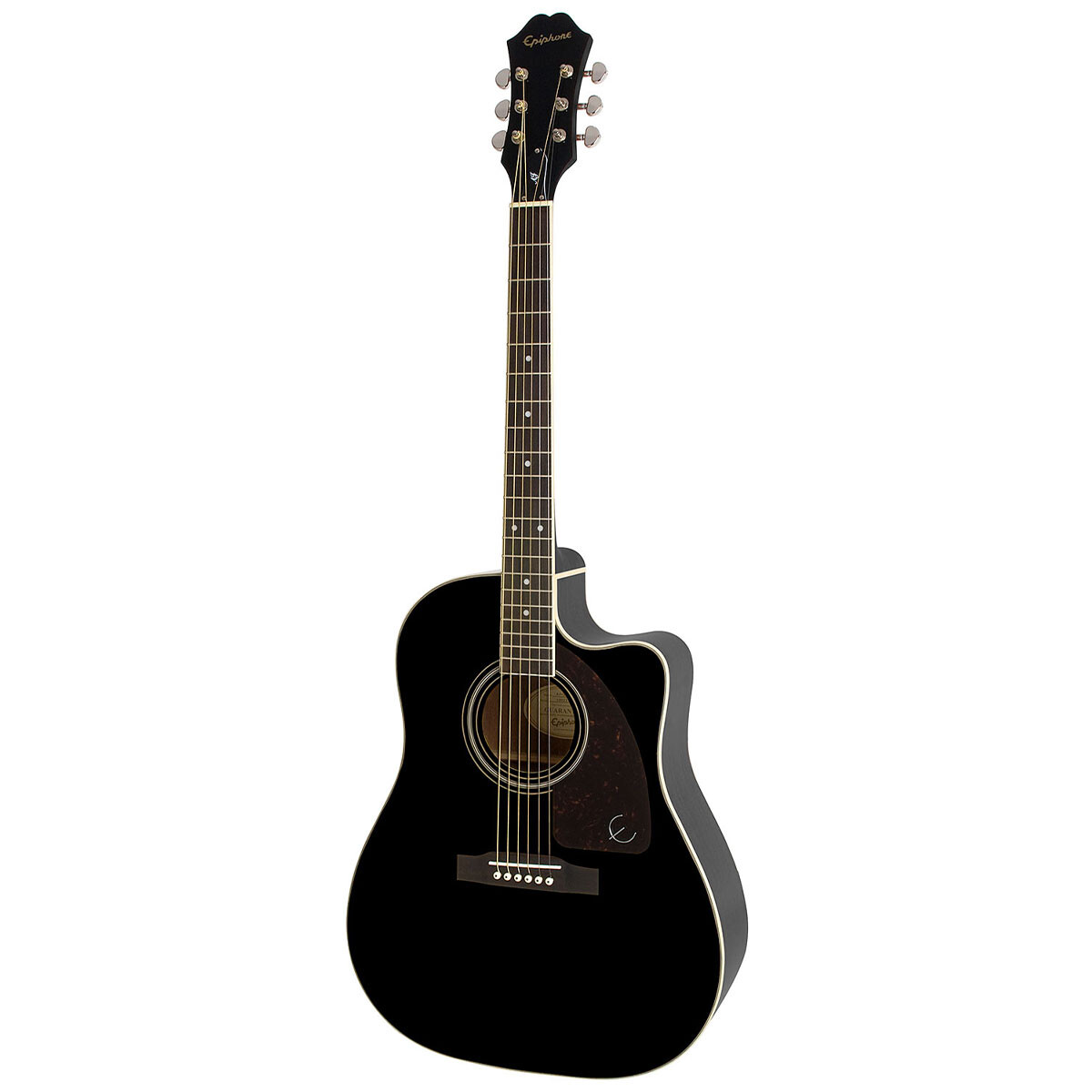 Guitarra Electro Acustica Epiphone J-45ec Ebony 