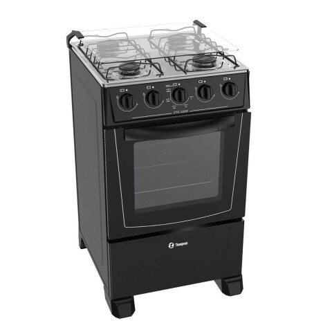 Cocina Thompson Negra A Gas 4 Hornallas Cth 10001 Ub Cocina Thompson Negra A Gas 4 Hornallas Cth 10001 Ub