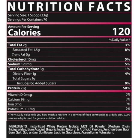 Suplemento Isofit Whey Protein Isolate 5Lb Universo Binario FRUTILLA