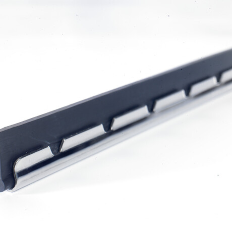 Riel y Goma Stainless - 30 cm.