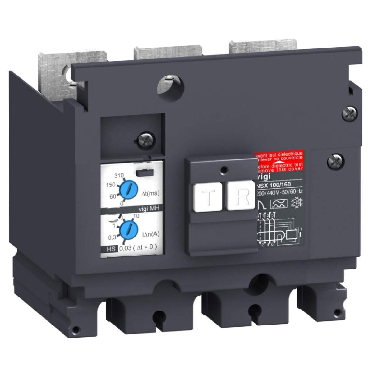 Bloque Vigi MH 3P p/NSX-CVS250 250A - MG7763 