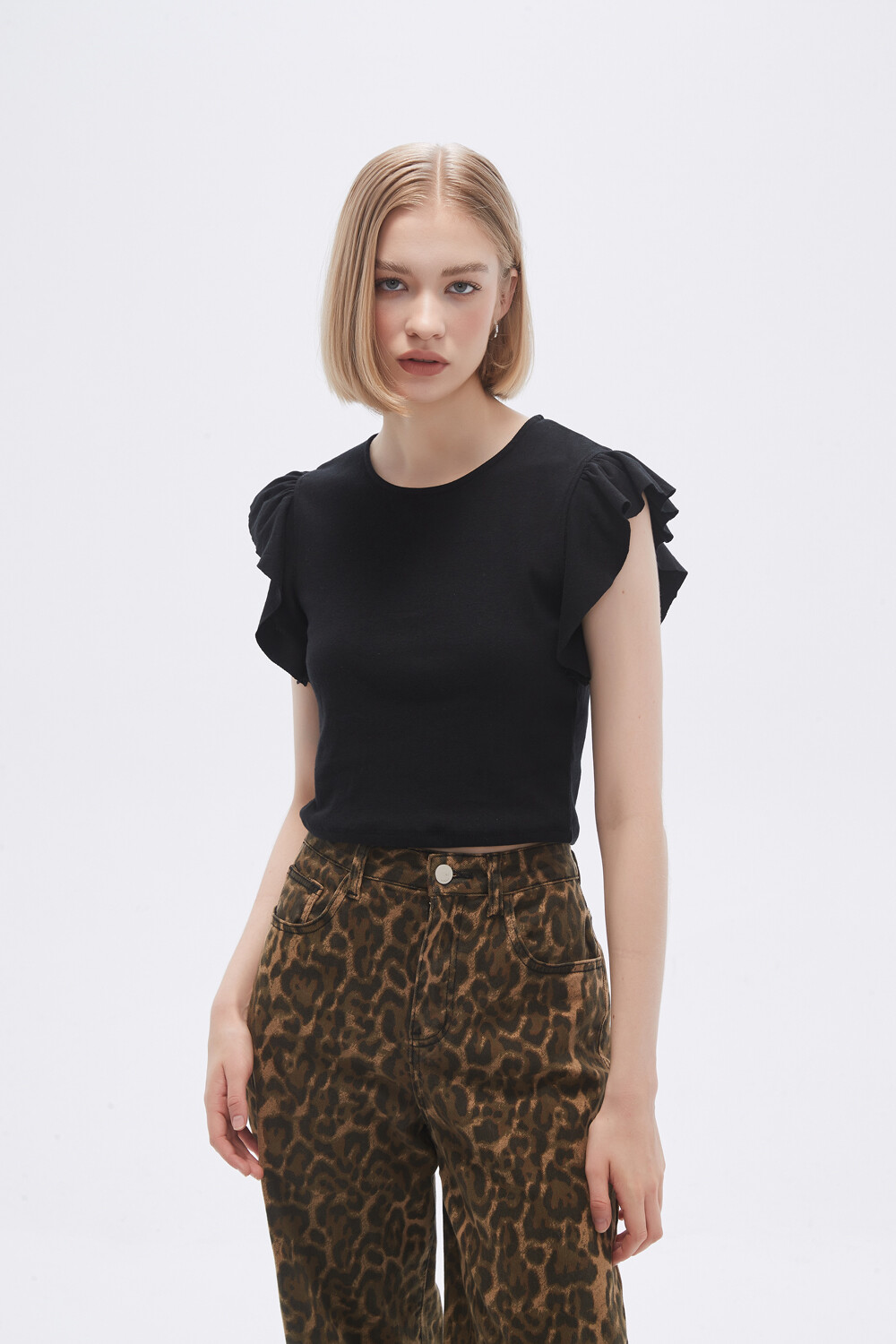 Remera Kitt Negro