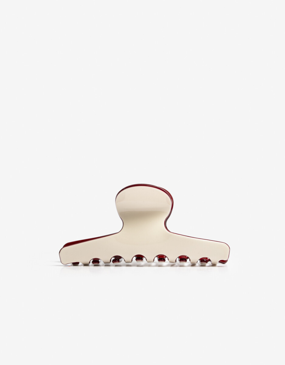 Broche Acrílico Bicolor 