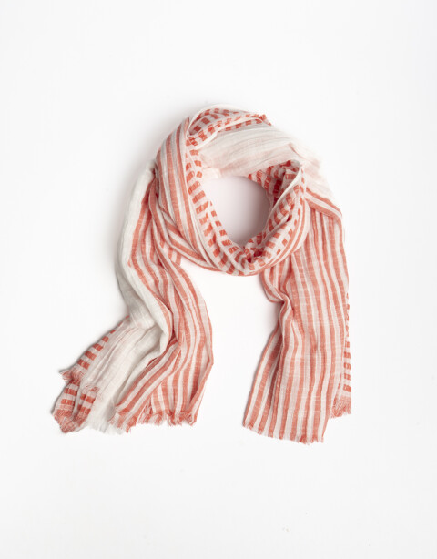 Pashminas Pashmina Liviana Rayada - Combinacion Bicolor