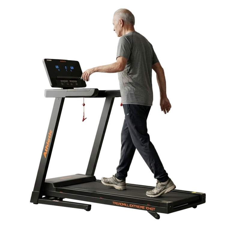 Caminadora plegable Athletic 1040T + Regalo Negro