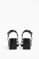 Sandalia crocco negro