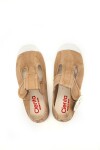 Pepito puntera velcro enzimático Beige