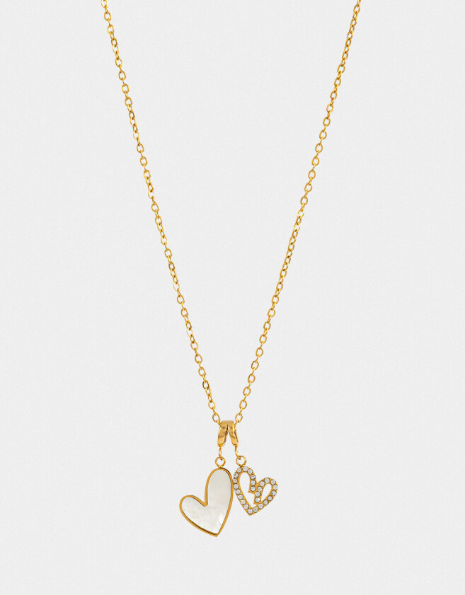 Cadena Corta con Dije Acero quirúrgico Cortos De Acero Quirurgico - Dorado