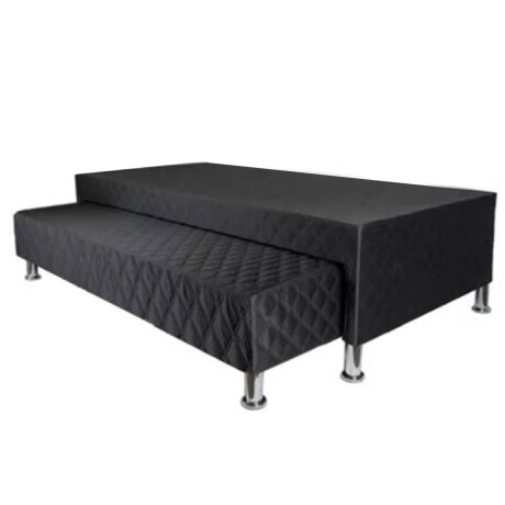 BOX - BASE - CAMA AUXILIAR - MARINERA 1 PLAZA NEGRO