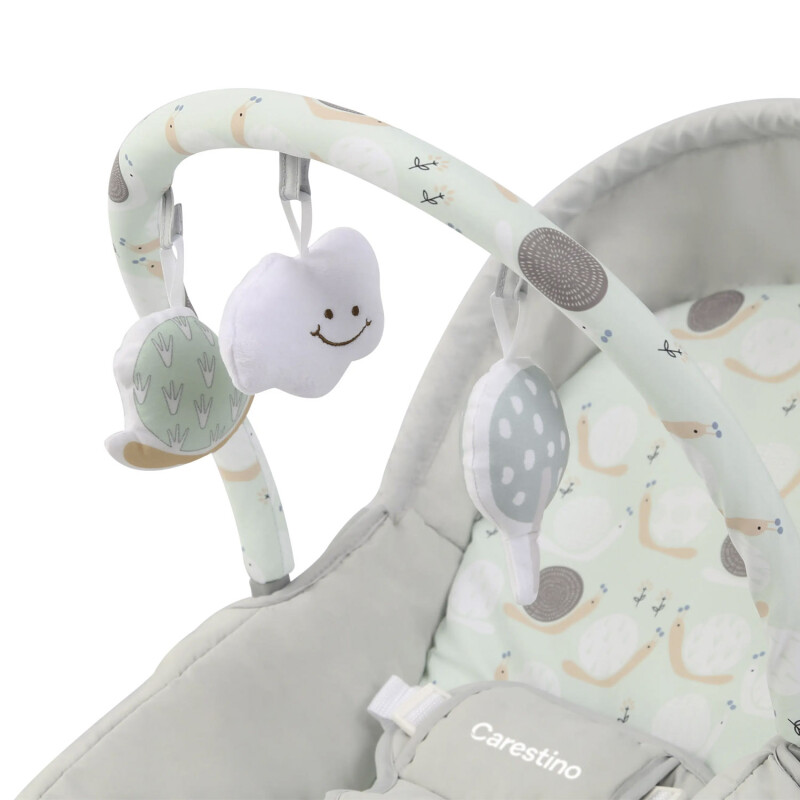 Mecedora Rocker Carestino con Colgantes Luces y Sonidos Verde Agua