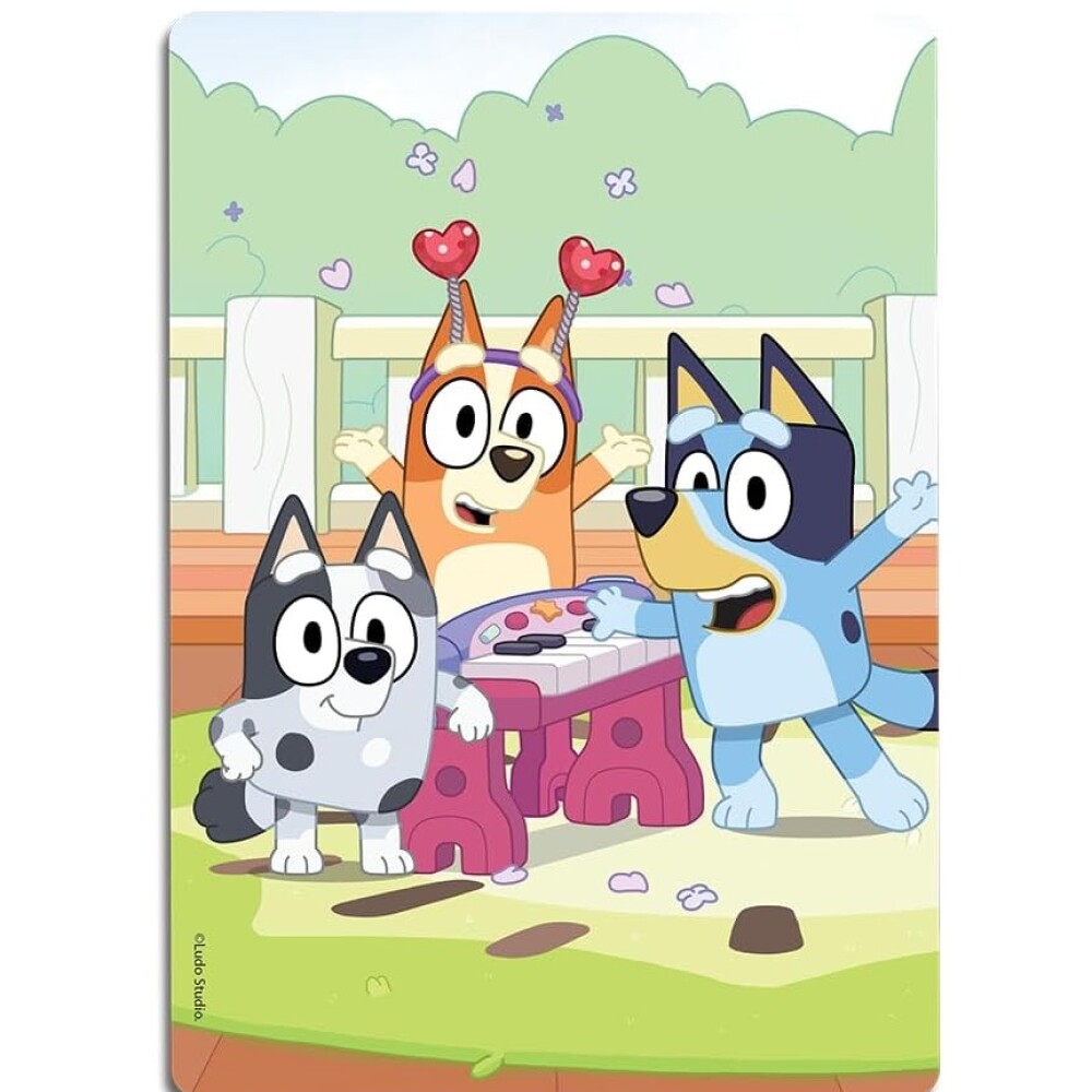 Puzzle Infantil Progresivo – Bluey 12/20/30 Piezas PUZZLE PROGRESIVO 12, 20 Y 30 PIZAS BLUEY