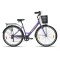 Bicicleta Baccio R.28 Dama Liberty 700 6v Urbana Violeta