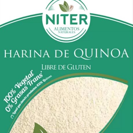 HARINA DE QUINOA SIN GLUTEN NITER 500G HARINA DE QUINOA SIN GLUTEN NITER 500G