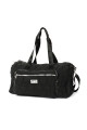 Bolso deportivo capitoneado Negro