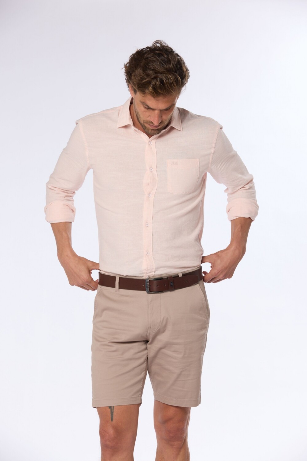 BERMUDA CLASICA Beige