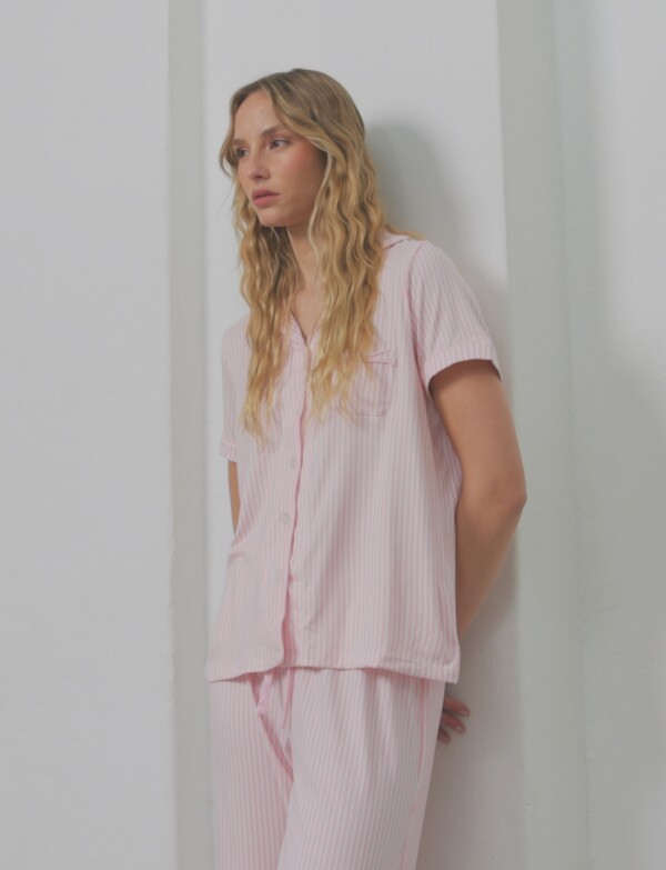 Pijama Con Pantalon ROSA