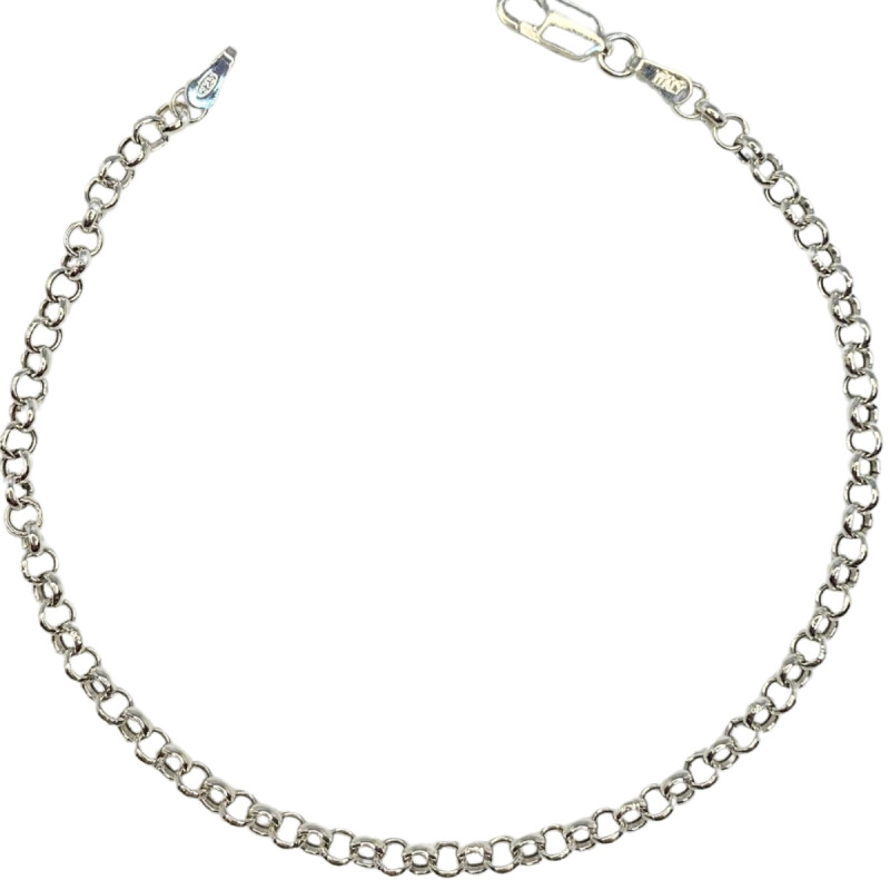 PULSERA DE PLATA 19 CM L5d1498rl-3,0-19-xc3