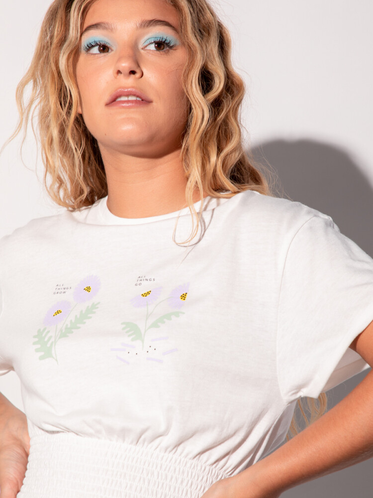 REMERA MENDI Blanco