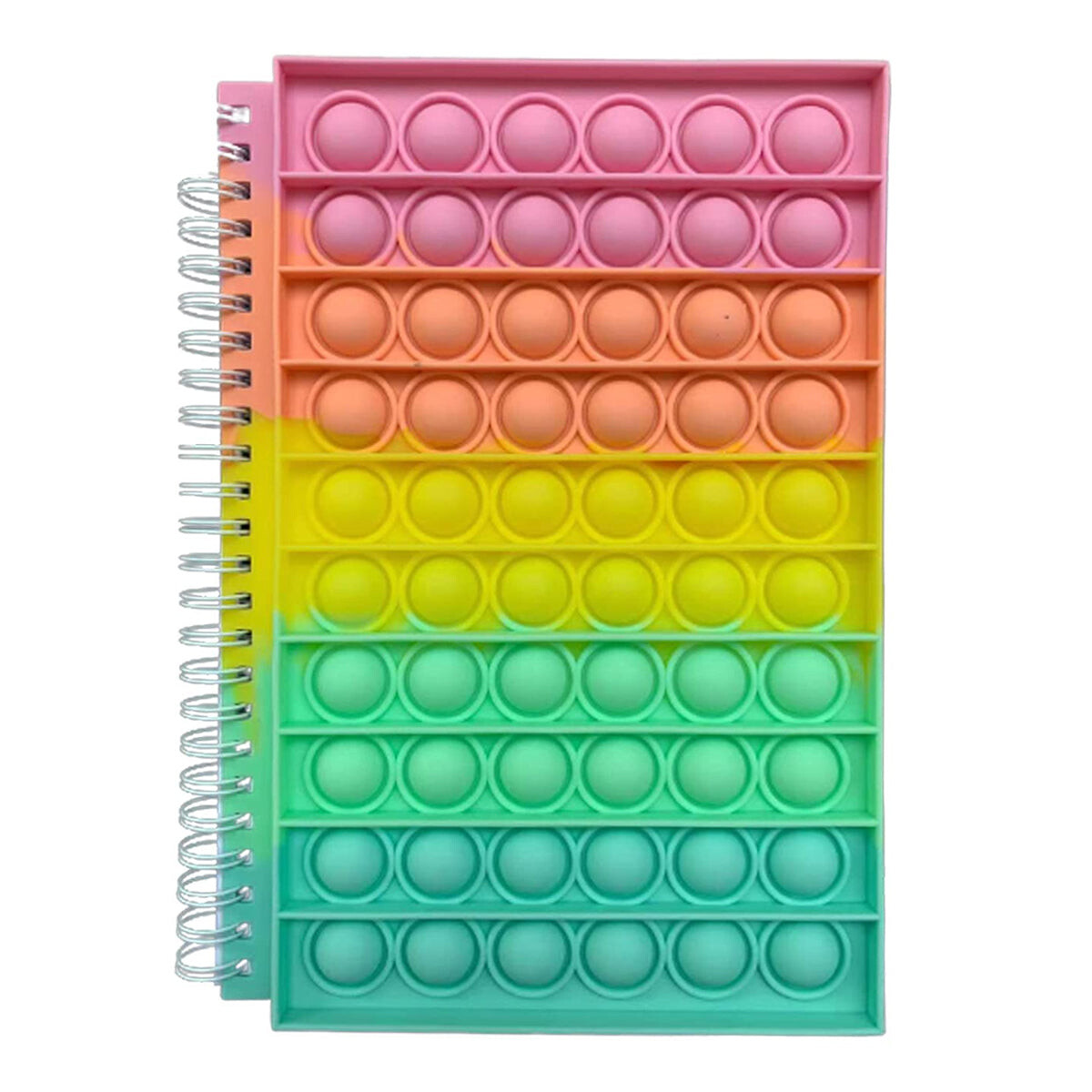 Cuaderno Espiral Pop It Real 16x14cm Varios Colores - Arcoiris 