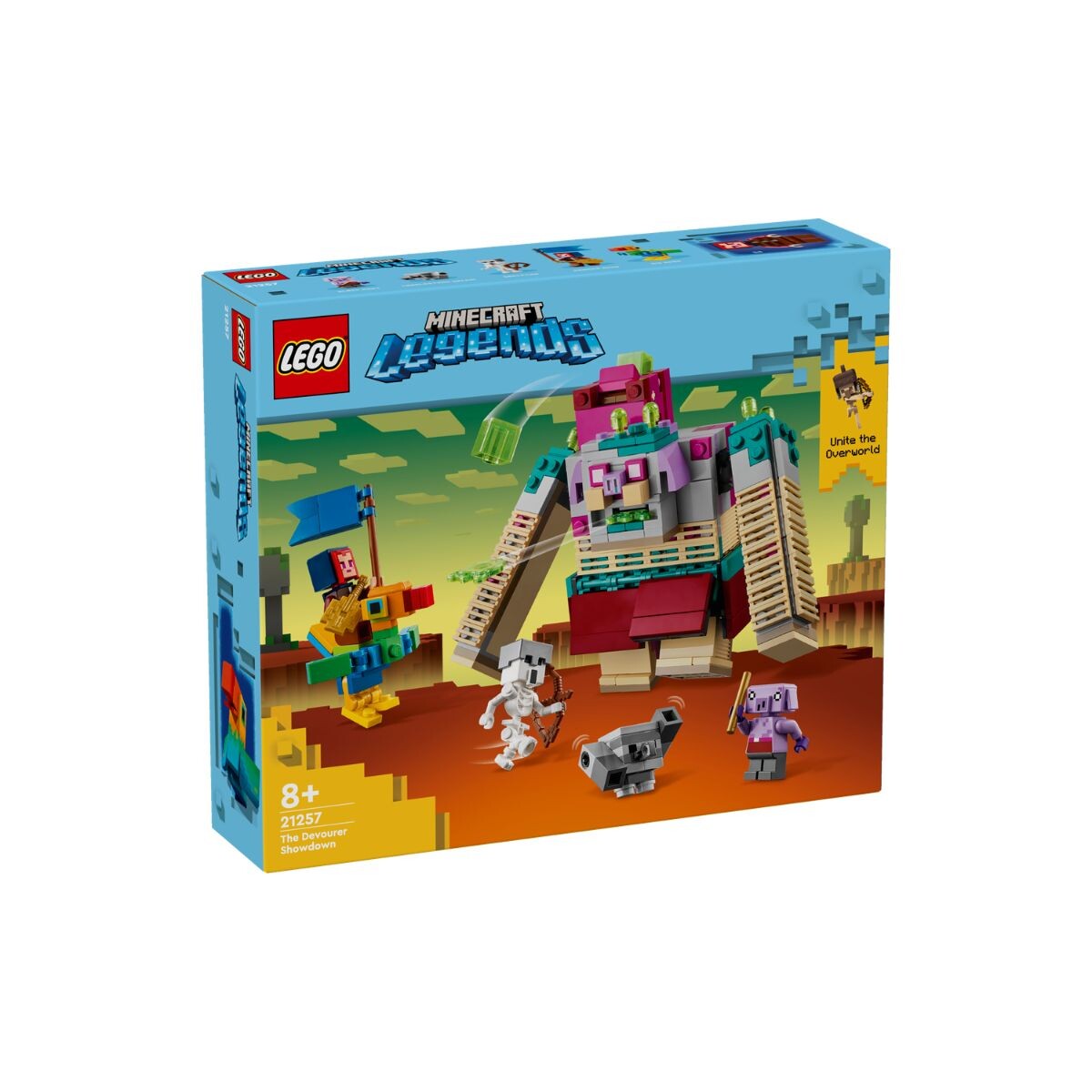 Lego Minecraft Duelo Contra El Devorador 420 Pcs 8+ 