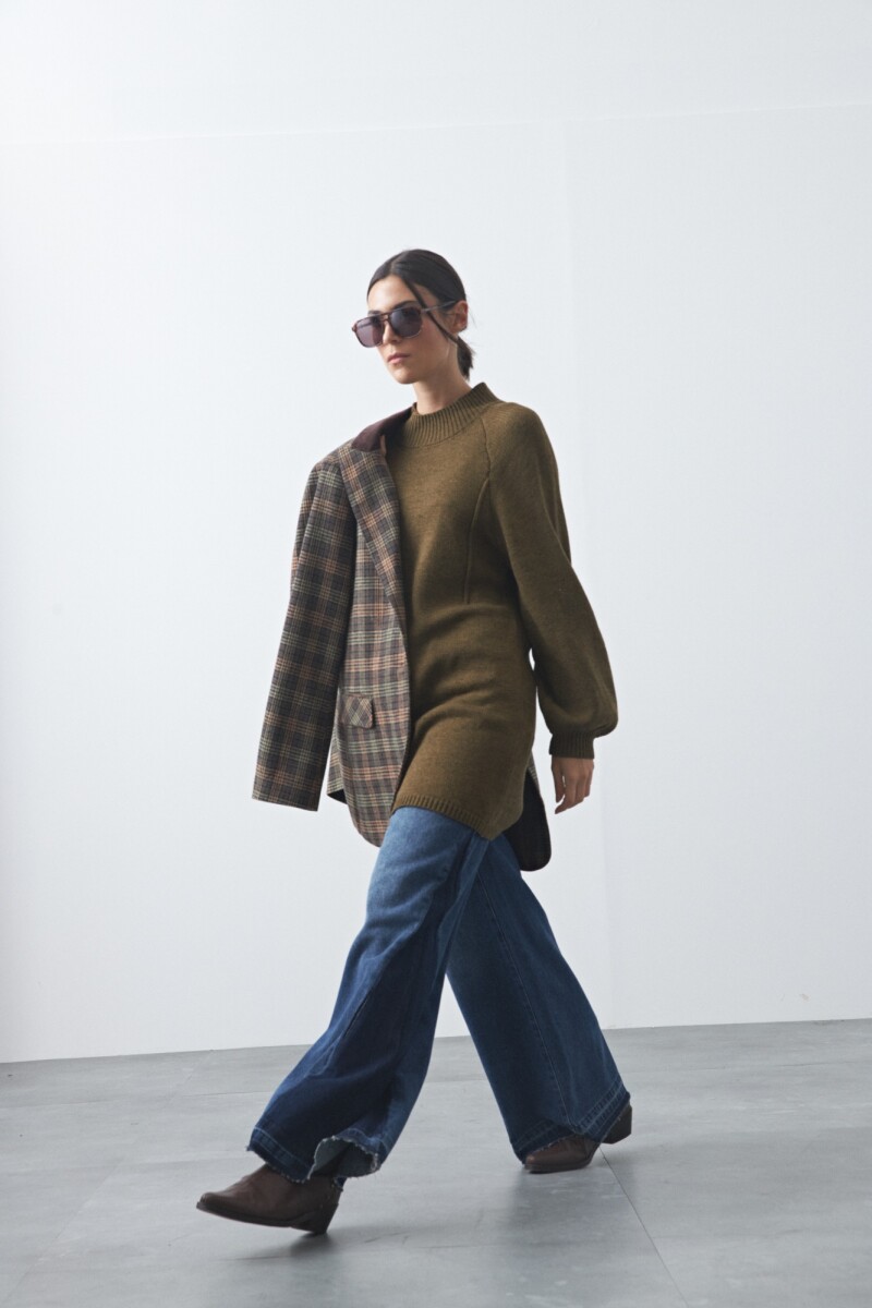 VESTIDO TRIXIE Verde Musgo