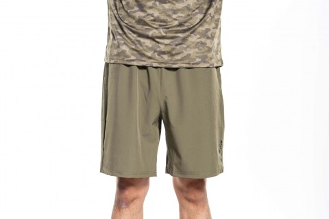 RAPID RUNNING SHORT MEN MILITARY GREEN MILITARY GREEN
